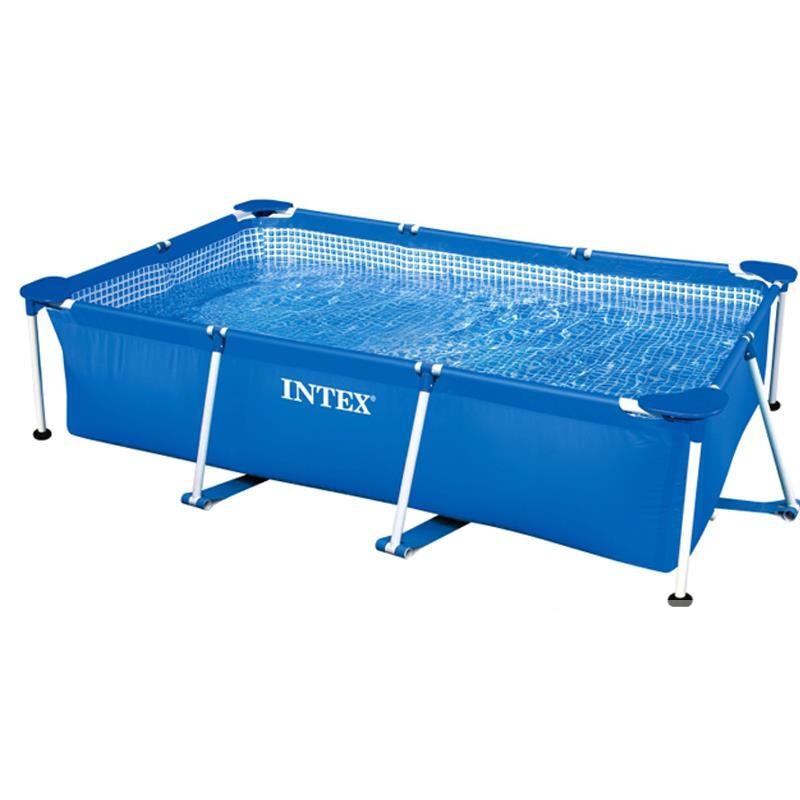INTEX 28270. Bể bơi trẻ em khung kim loại hình chữ nhật